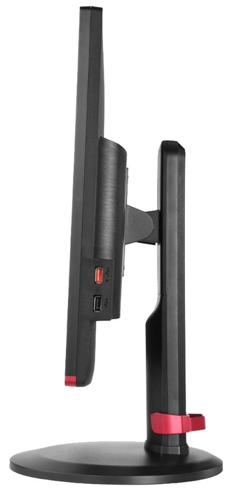 Монитор AOC 24" Gaming 1920x1080144Hz TN LED 16:9 1ms D-Sub DVI HDMI DP 4*USB2.0 80M:1 170/160 350cd HAS Pivot Swivel Tilt  Black-Red G2460PF G2460PF