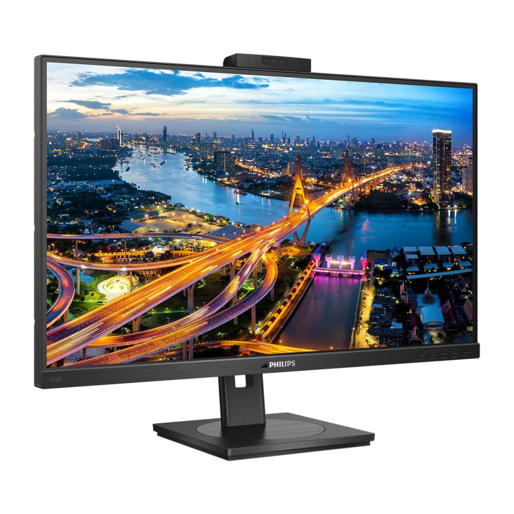 Монитор Philips 27'' 16:9 2560х1440(WQHD) IPS, nonGLARE, Нет, 75 Гц, 350cd/m2, H178°/V178°, 1000:1, 50M:1, 16,7, 4ms, HDMI, DP, USB-Hub, Height adj, Speakers, camera, Black 276B1JH (00/01) 276B1JH (00/01) #4