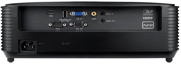 Проектор Optoma W381 Full 3D; DLP, WXGA (1280*800), 3900 ANSI Lm,25000:1;до 15000 ч. (ECO+);+/- 40 vertical; HDMI (v1.4a 3D);VGA IN; Composite RCA;Audio IN MiniJack; VGA Out; Audio OUT x1;USB A power 1A; 10W, RS232 E9PD7D701EZ1 E9PD7D701EZ1