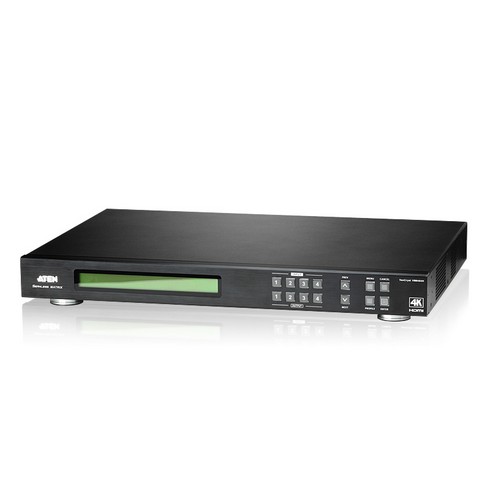 KVM переключатель ATEN HDMI, 4> 4 монитора, без шнуров, передача сигнала до 15 м.;разреш. до 4096*2160 VM6404H-AT-G VM6404H-AT-G