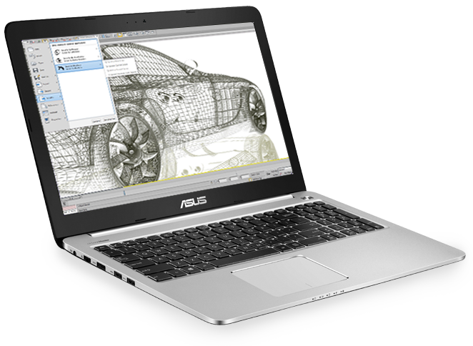 Ноутбук ASUS XMAS K501UX-DM035T i5-6200/6GB/1TB/DVD-RW/15,6 FHD/GT950/Camera/Wi-Fi/Win 10 Home,серый 90nb0a62-m00400