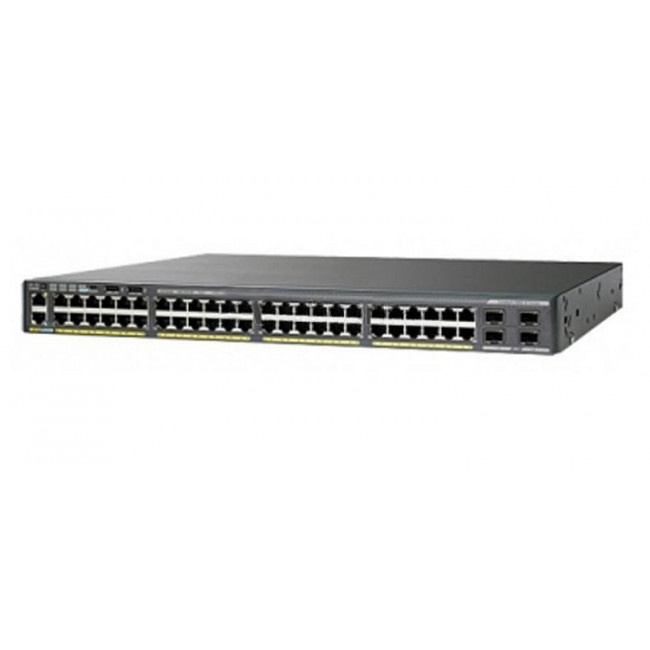 Комммутатор Cisco 48 GigE PoE 740W, 4 x 1G SFP, IP Lite WS-C2960XR-48FPS-I WS-C2960XR-48FPS-I