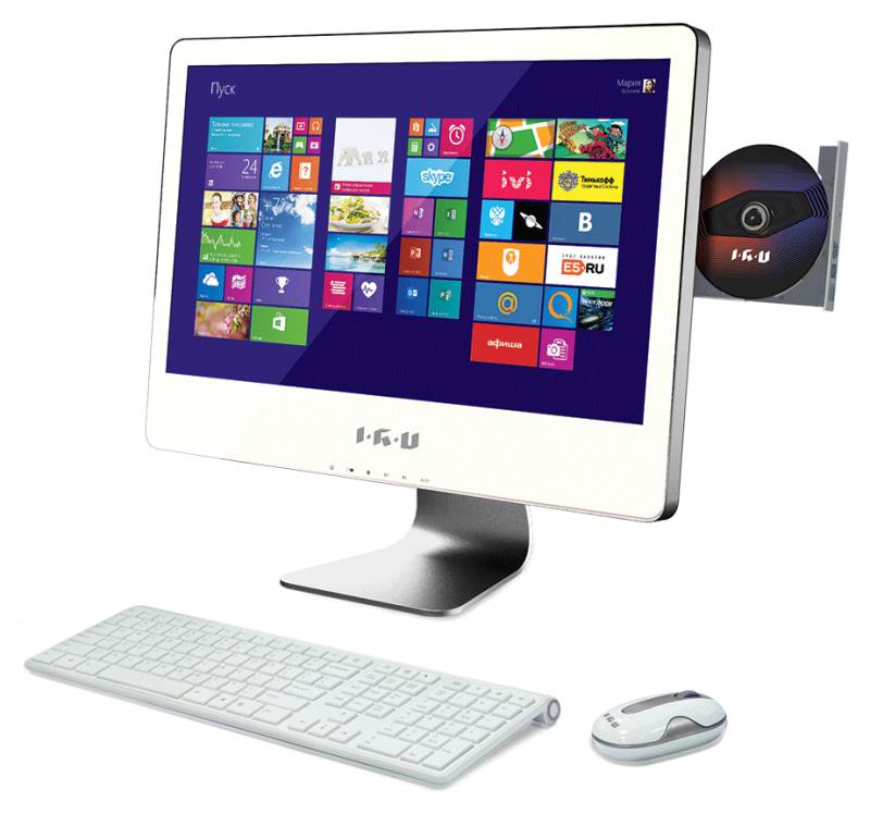 Моноблок IRU 508 AIO P G2030 (3)/4Gb/1Tb/GT630M 1Gb/DVDRW/CR/DOS/GbitEth/WiFi/130W/кл+м (290340) 290340