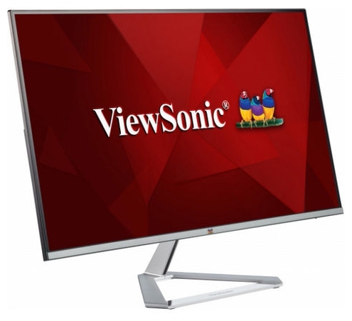 Монитор ViewSonic 27" Black (IPS, 1920x1080, D-sub+HDMI, 4 ms, 178°/178°, 250 cd/m, 80M:1, MM) VX2776-SMH VX2776-SMH