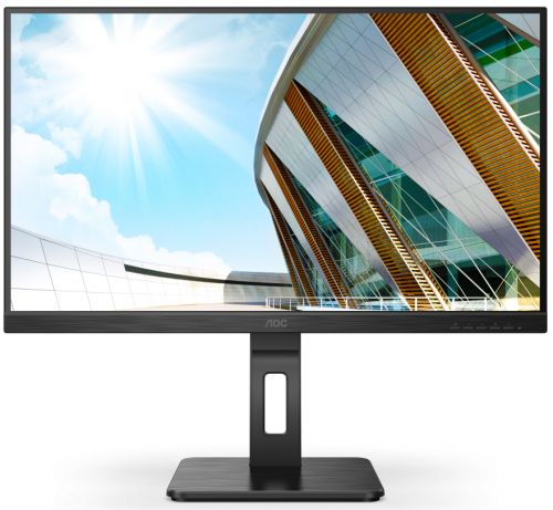 Монитор AOC 23.8" Black с поворотом экрана (VA, 1920x1080, 75Hz, 4 ms, 178°/178°, 300 cd/m, 20M:1, +DVI, +HDMI) 24P2QM 24P2QM