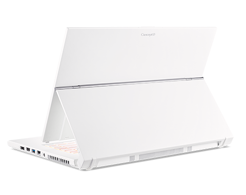 Ноутбук Acer ConceptD 7 Ezel CC715-72G-746S Core i7 11800H 32Gb SSD512Gb+512Gb NVIDIA GeForce RTX 3080 8Gb 15.6" IPS Touch UHD (3840x2160) Windows 11 Professional 64 white WiFi BT Cam NX.C6YER.002 NX.C6YER.002