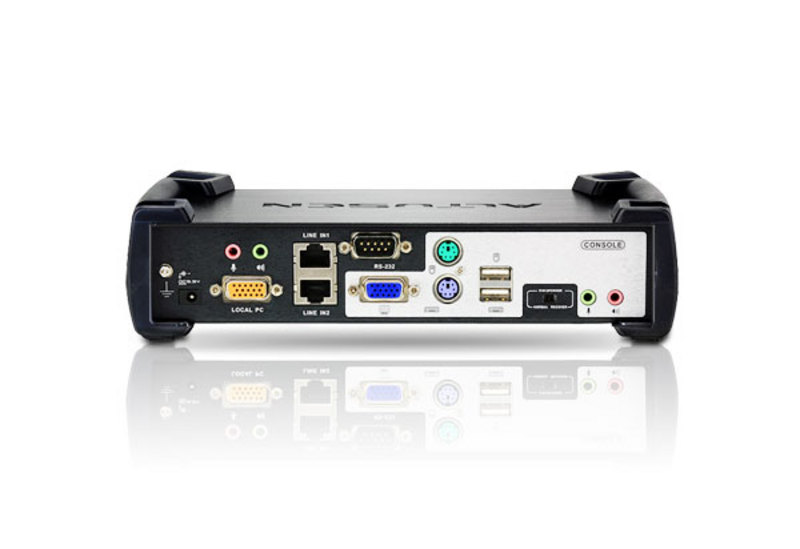 Модуль удлиннителя ATEN KVM USB/PS2, 300 м., 1xUTP Cat5e, для подкл.конс. к локал.комп. и перекл.KM0532/KM0932 KA7240-AX-G KA7240-AX-G
