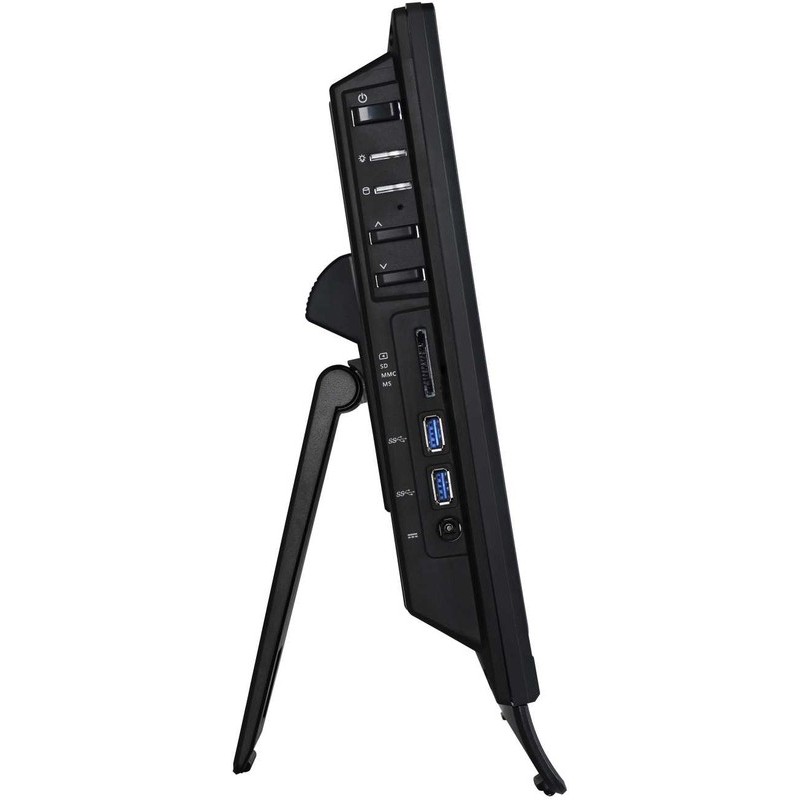 Моноблок MSI Pro 16T 10M-021XRU Touch 15.6"(1366x768 (матовый))/Touch/Intel Celeron 5205U(1.9Ghz)/4096Mb/500Gb/noDVD/Int:Intel HD/Cam/BT/WiFi/war 1y/5.6kg/black/DOS 9S6-A61811-021 9S6-A61811-021