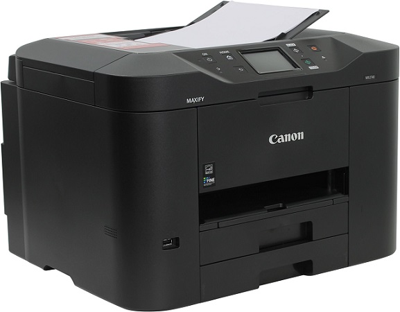 МФУ Canon MAXIFY MB2740 А4, (600х1200), ADF на 50 л., 24 из./мин. ч/б, 15,5 из./мин. цвет, лоток на 500 л., USB/LAN/WiFi, скан. на USB, дуплекс 0958C007 0958C007