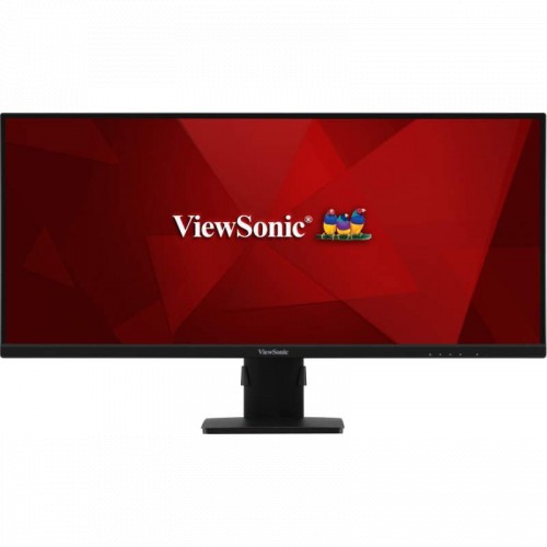 Монитор ViewSonic 34" IPS, 3440x1440, 4ms, 420cd/m2, 178°/178°, 4000:1, 50Mln:1, 75Hz, HDMI*2, DP, колонки, HDR10, Frameless, HAS, Tilt, Swivel, Adaptive Sync, VESA, Black VA3456-MHDJ VA3456-MHDJ