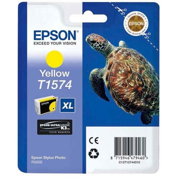 Картридж Epson C13T15744010  для Stylus Photo R3000 (желтый) C13T15744010 #3