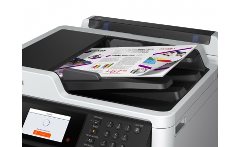 МФУ Epson WorkForce Pro струйный 4 цв.А4, лоток 330л,копир/принтер/сканер/факс,ADF,Dupl,Etht,USB,WiFi WF-C5790DWF WF-C5790DWF