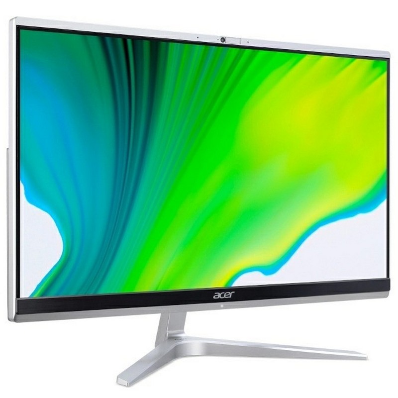 Моноблок Acer Aspire C22-1650 21.5" Full HD i3 1115G4 (2.4)/4Gb/1Tb/UHDG/CR/Windows 10/WiFi/BT/65W/клавиатура/мышь/Cam/серебристый 1920x1080 DQ.BG7ER.007 DQ.BG7ER.007