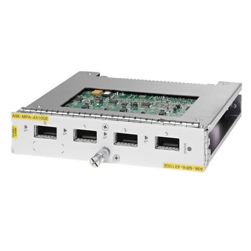 ASR 9000 4-port 10GE Modular Port Adapter A9K-MPA-4X10GE