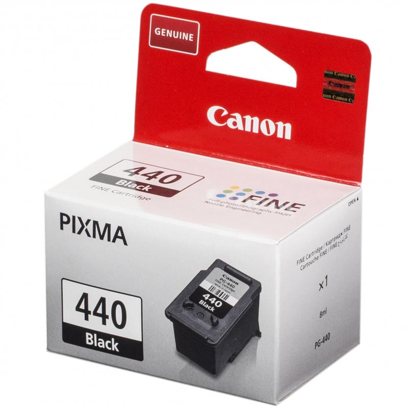 Картридж Canon PG-440 черный для PIXMA MG2140/3140/MX454 (180 стр.) 5219B001 5219B001