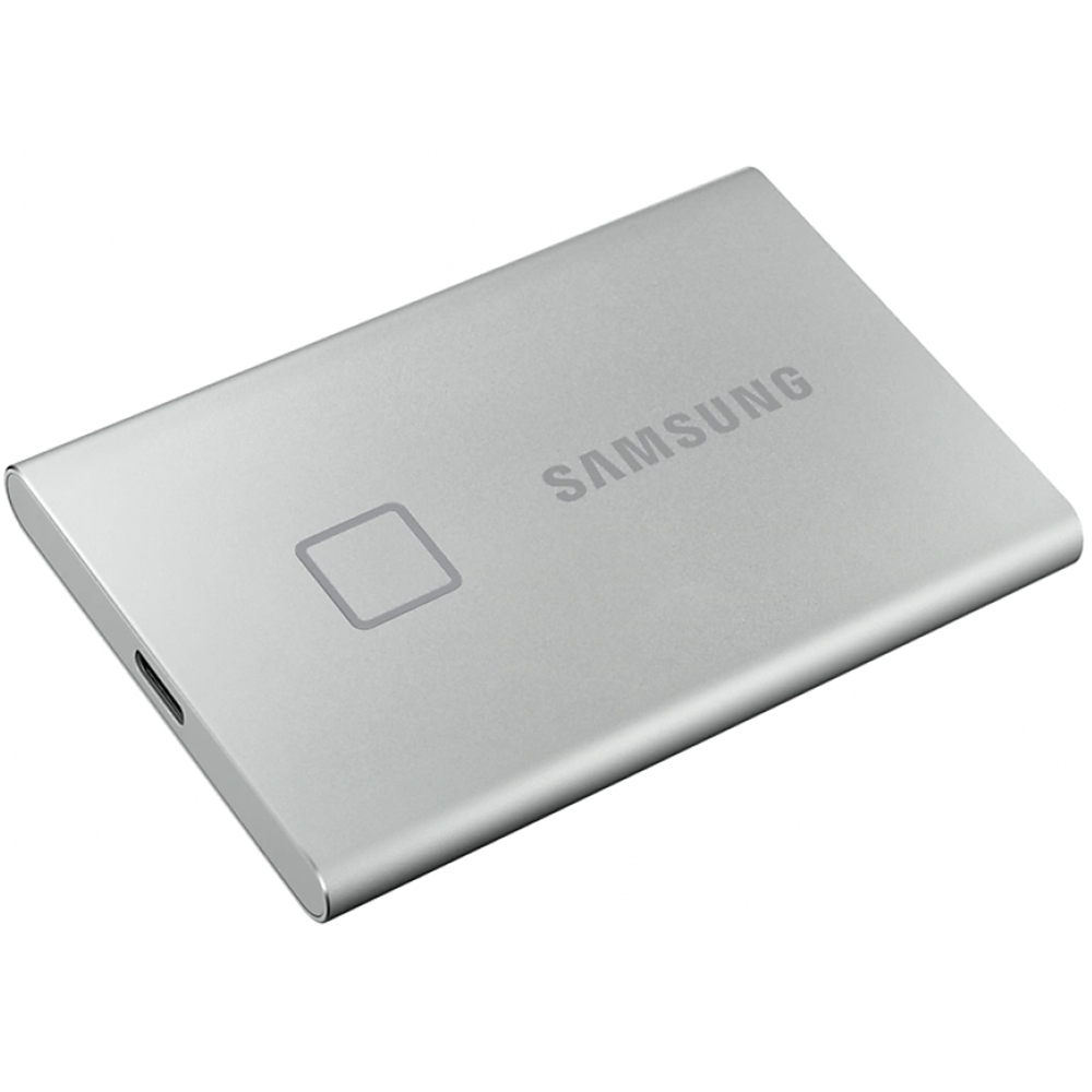 Внешний SSD диск Samsung MU-PC2T0S/WW 2TB,T7 Touch,USB Type-C,Silver MU-PC2T0S/WW MU-PC2T0S/WW