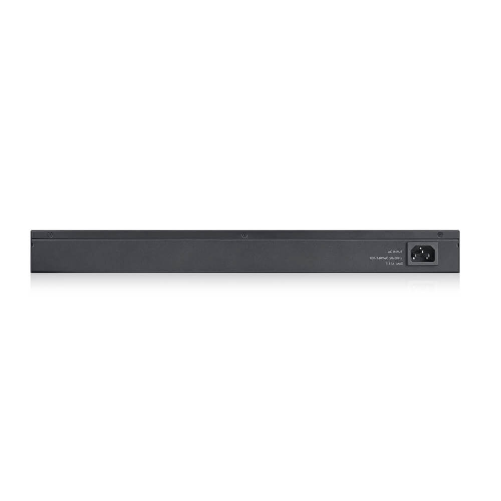 Коммутатор ZYXEL GS2210-24LP, L2 PoE+l, 24xGE PoE+, 4xCombo (SFP/RJ-45), бюджет PoE 180 Вт GS2210-24LP-EU0101F GS2210-24LP-EU0101F