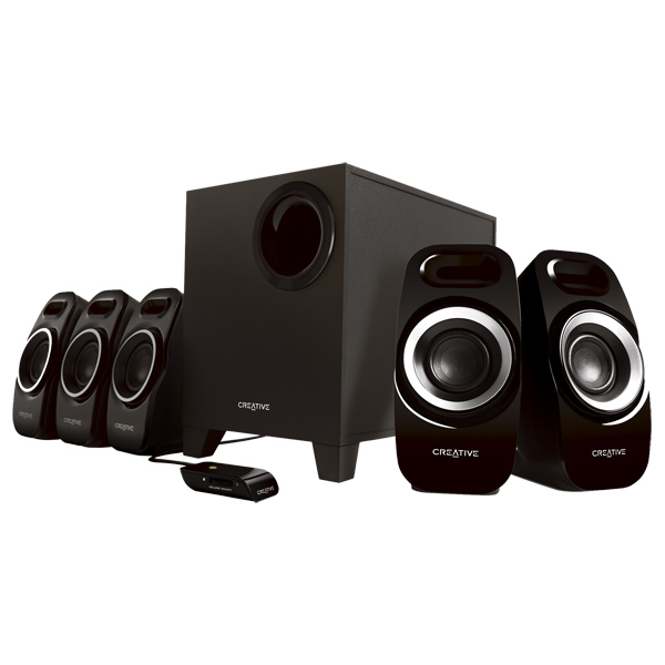 Колонки Creative Inspire T6300 5.1 черный 57Вт 51MF4115AA000 51MF4115AA000