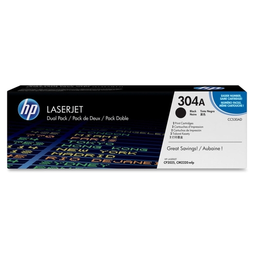 Тонер картридж HP CC530AD (двойная упаковка) для LJ CP2025/CM2320 (2 х 3 500 стр) CC530AD #3