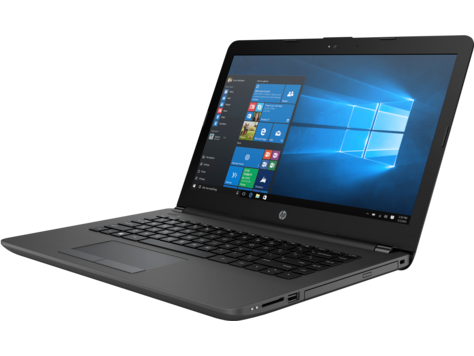 Ноутбук HP 240 G6 14" (1366x768), i5-7200U, 8Gb, 256Gb SSD,DVDRW, 1.8kg,1y,Silver,Win10Pro  4BD06EA 4BD06EA