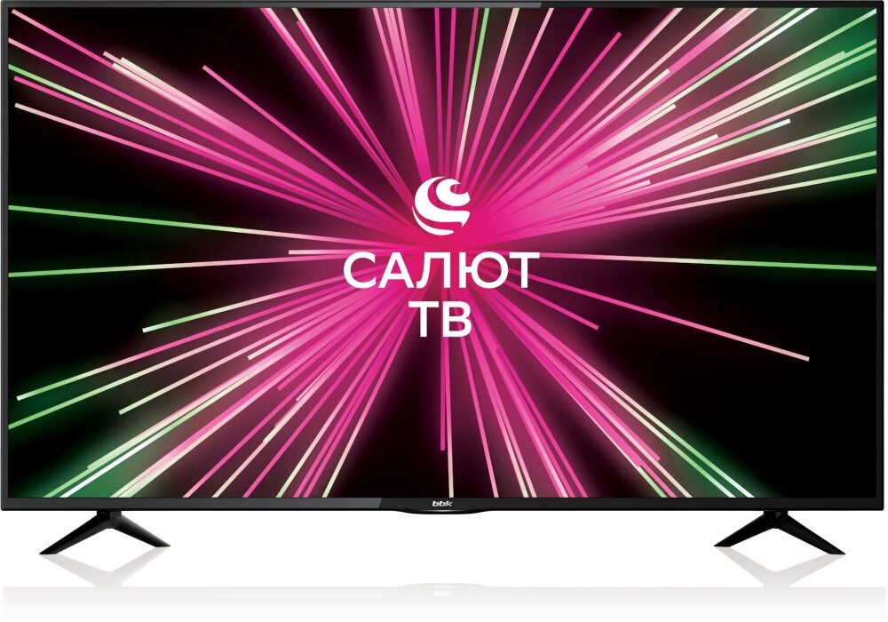 Телевизор BBK 50LEX-8387/UTS2C (B) 50",Салют ТВ,черный,4K,60Hz,USB,WiFi 50LEX-8387/UTS2C (B) 50LEX-8387/UTS2C (B)