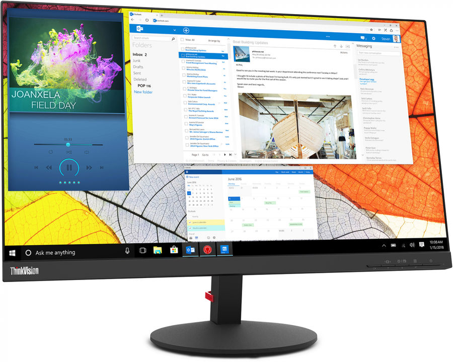 Монитор Lenovo 27" ThinkVision S27q-10 16:9 QHD (2560x1440) IPS, 4ms, CR 1000:1, BR 350, 178/178, 1xHDMI 1.4, 1xDP1.2, 1xAudio Port (3.5 mm), Tilt, 3YR Exchange 61E8GAT1EU 61E8GAT1EU