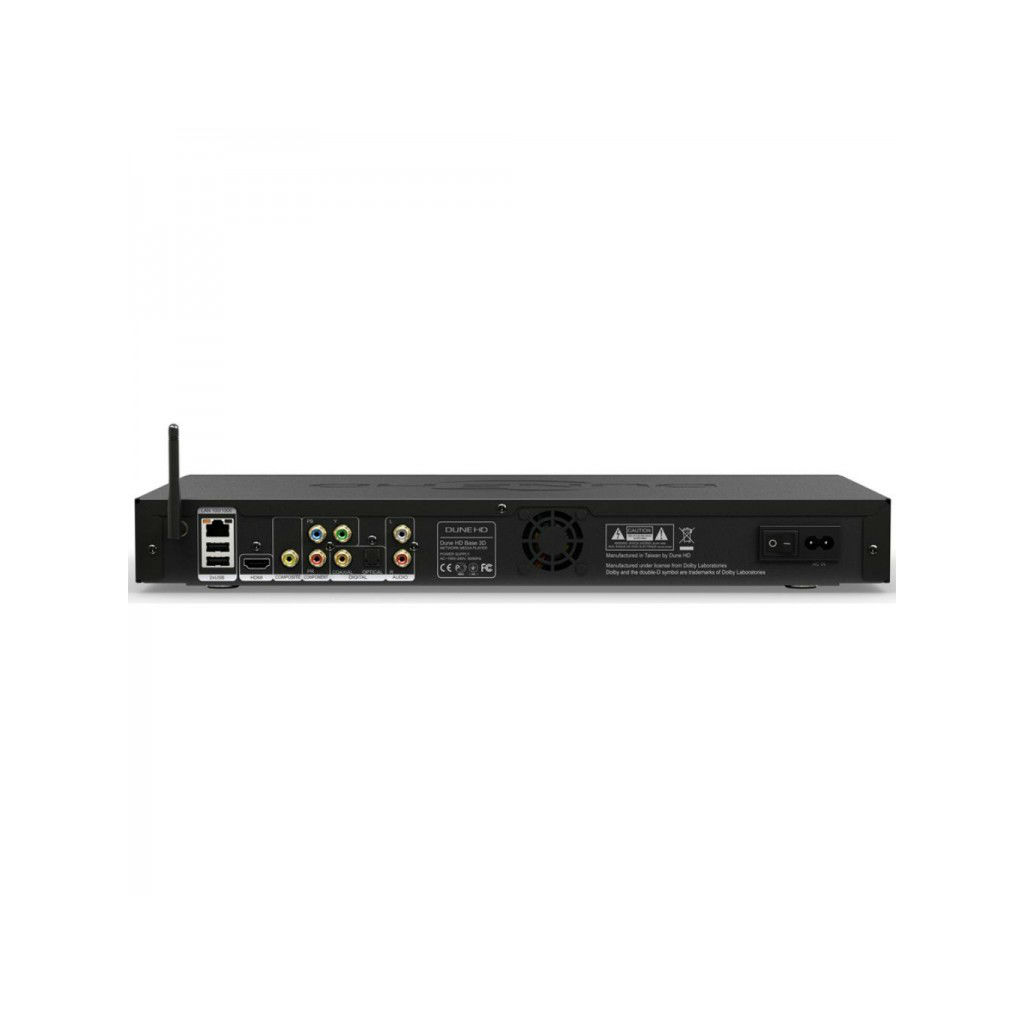 Медиаплеер 4K Dune HD TV-706WTZ "Duo 4K": 4K UltraHD, ESS Sabre DAC, 3xUSB2.0, 2xHDD SATA 3.5", SD-reader, DVB-T2/C, LAN 1000Mb/s, WiFi 802.11ac, Z-Wave, HDMI 1.4, S/PDIF, Remote Control DUNE HD Duo 4K