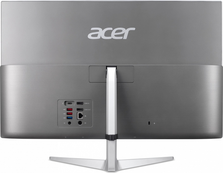 Моноблок Acer Aspire C24-1651 23.8" Full HD Touch i7 1165G7 (2.8) 8Gb 1Tb SSD512Gb MX450 CR Endless GbitEth WiFi BT 135W клавиатура мышь Cam серебристый 1920x1080 DQ.BG8ER.00G DQ.BG8ER.00G