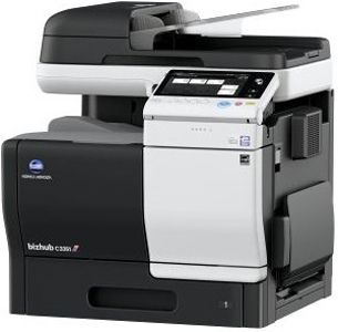 МФУ Konica Minolta bizhub C3351 цветное, А4, до 96000стр./мес,автоп,дупл,cеть,1*500 л,33 стр./м,ж/д 250ГБ,тонер 13/12k A92F021 A92F021