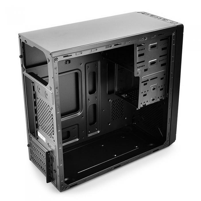 Корпус DEEPCOOL Minitower  WAVE V2 Black microATX без БП DP-MATX-DPWAVE2 DP-MATX-DPWAVE2