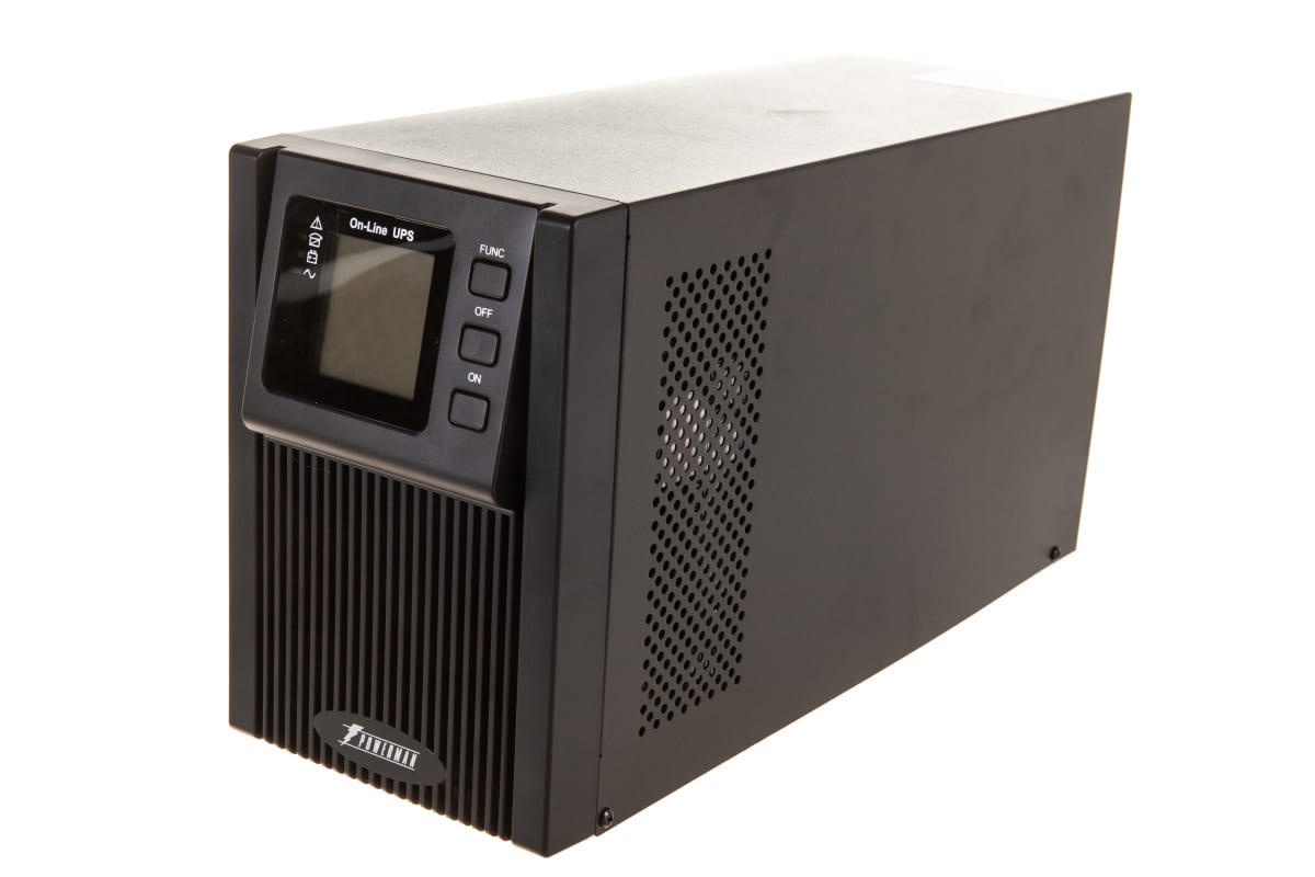 Источник бесперебойного питания Powerman LCD, dual conversion, 2000VA, 1600W, 3 eurosockets with backup power, USB, RS232, SNMP slot POWERMAN Online 2000 Plus POWERMAN Online 2000 Plus