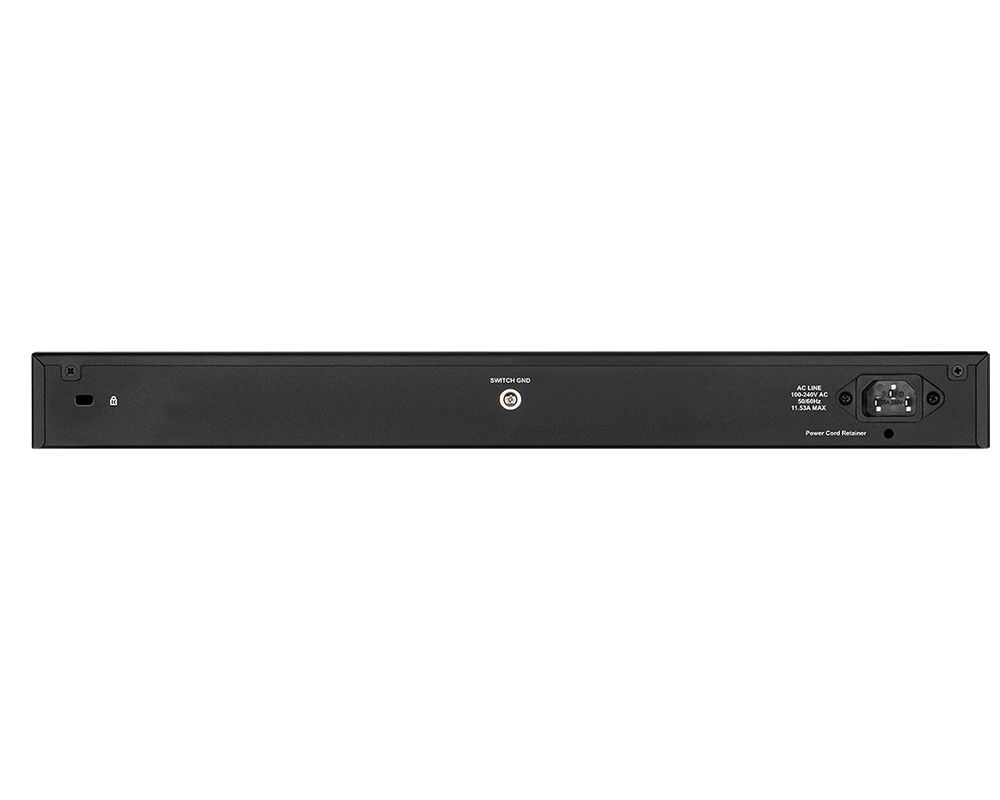 Коммутатор D-Link L2 Managed Switch with 48 10/100/1000Base-T ports and 4 1000Base-X SFP ports (8 PoE ports 802.3af/802.3at (30 W), 40 PoE ports 802.3af (15,4 W), PoE Budget 370 W) DGS-1210-52MPP/ME/B1A DGS-1210-52MPP/ME/B1A