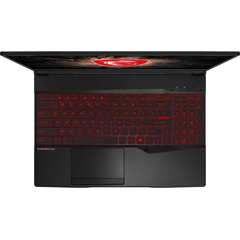 Ноутбук MSI GL65 Leopard 10SCXR-218RU Core i5 10500H/8Gb/1Tb/NVIDIA GeForce GTX 1650 4Gb/15.6"/IPS/FHD (1920x1080)/Windows 10/black/WiFi/BT/Cam 9S7-16U822-218 9S7-16U822-218