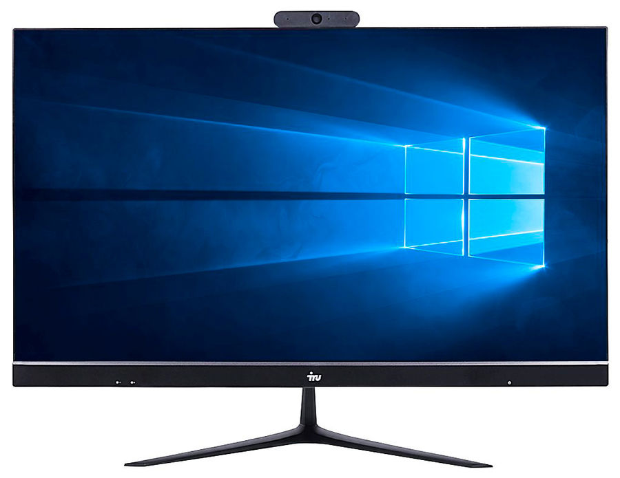Моноблок iRU Office P2315 23.8" Full HD i5 10400 (2.9) 8Gb SSD240Gb UHDG 630 Windows 10 Home Single Language 64 GbitEth WiFi BT 120W Cam черный 1920x1080 1551532 1551532