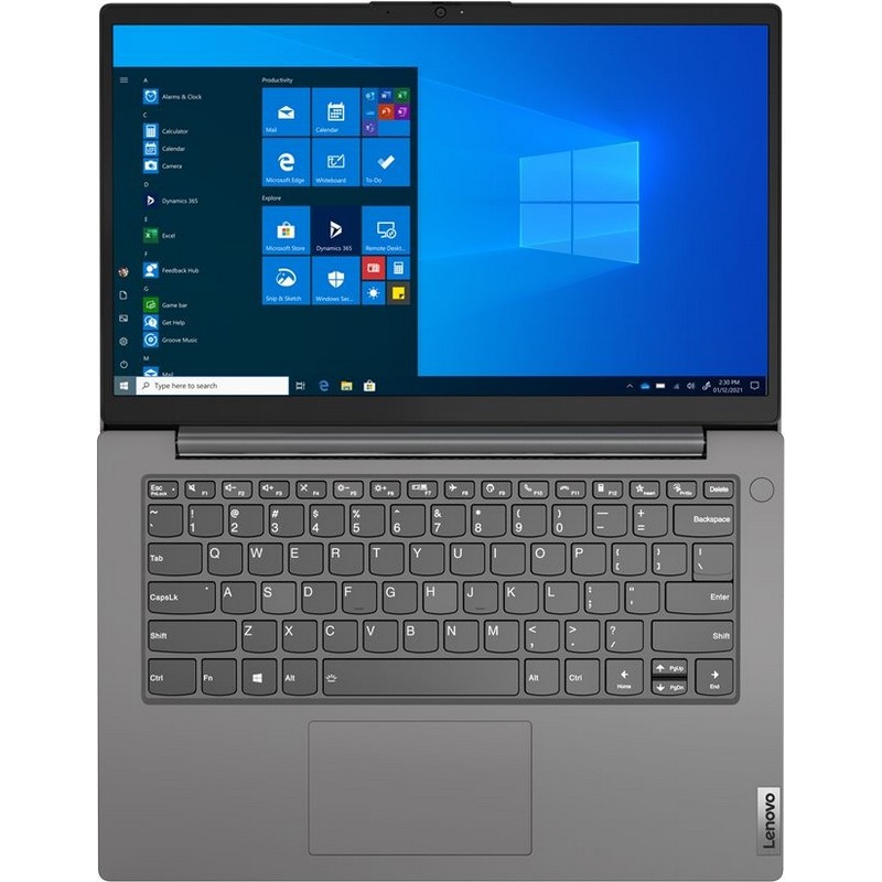 Ноутбук Lenovo V14 GEN2 ALC 14" FHD (1920x1080) TN AG 250N, Ryzen 5 5500U 2.1G, 2x4GB DDR4 2666, 512GB SSD M.2, Radeon Graphics, WiFi, BT, 2cell 38Wh, Win 10 Pro STD, 1Y CI, 1.5kg 82KC000BRU 82KC000BRU