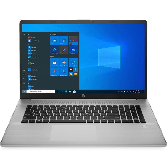 Ноутбук HP 470 G8 DSC MX450 2GB i7-1165G7 470 G8 / 17.3 FHD AG UWVA 300 60Hz / 16GB (2x8GB) DDR4 512GB PCIe NVMe Value / W10p64 / 1yw / Ash kbd TP Imagepad with numeric keypad Ast 439T3EA 439T3EA