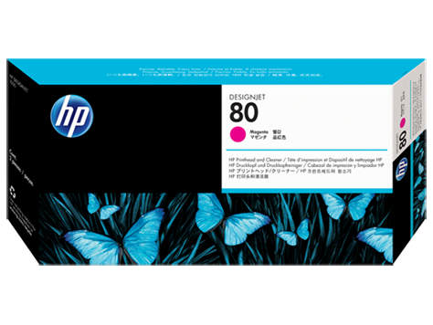 Печатающая головка HP №80 C4822A для DesignJet 1050, 1055, пурпурный C4822A