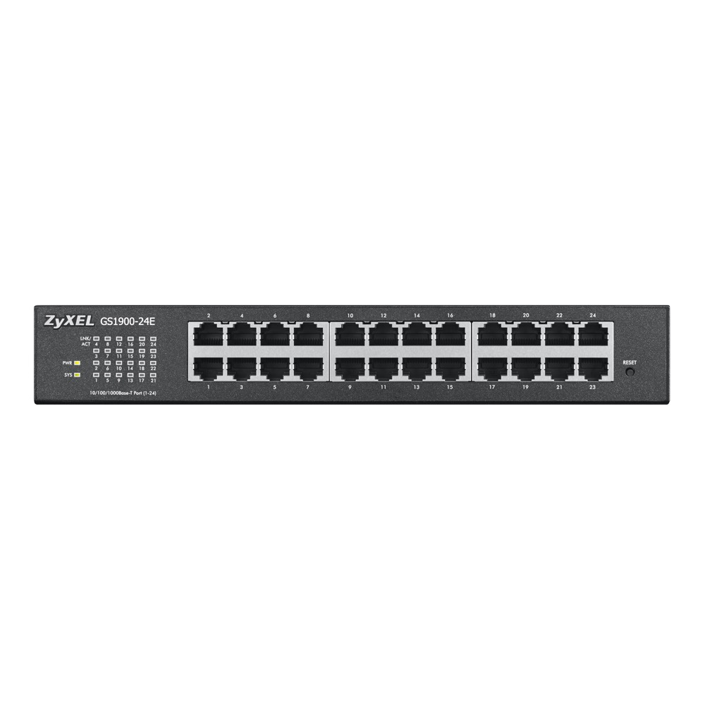 Коммутатор ZYXEL интеллектуальный 24 Gigabit Ethernet GS1900-24E-EU0101F GS1900-24E-EU0101F #3