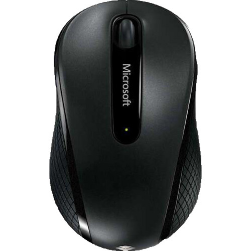 Мышь Microsoft Mobile Mouse 4000 черный оптическая (1000dpi) беспроводная USB2.0 для ноутбука D5D-00133 D5D-00133