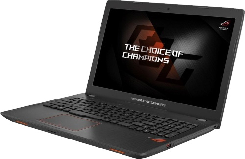 Ноутбук ASUS ROG GL553VE-FY025T, 15.6", Intel Core i7 7700HQ 2.8ГГц, 16Гб, 1000Гб, 128Гб SSD, nVidia GeForce GTX 1050 Ti - 4096 Мб, DVD-RW, Windows 10, 90NB0DX3-M06940, черный GL553VE-FY025T