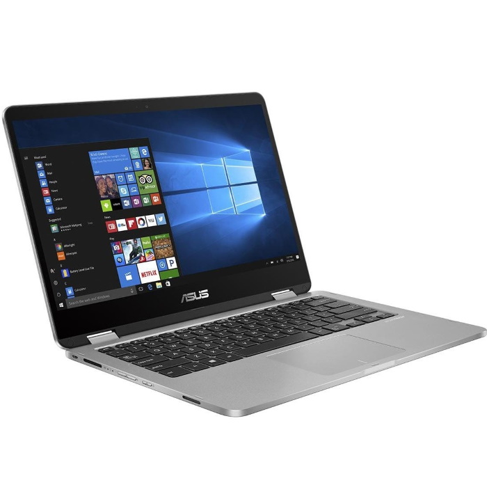 Ноутбук ASUS TP401MA-EC296T Touch +cable+Stylus Q1 14"(1920x1080 IPS)/Touch/Intel Pentium Silver N5030(1.1Ghz)/4096Mb/128PCISSDGb/noDVD/Int:Intel UHD Graphics/Cam/BT/WiFi/war 1y/1.5kg/Light Grey/W10 90NB0IV1-M08990 90NB0IV1-M08990