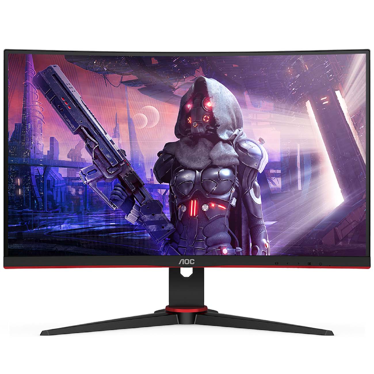 Монитор AOC 23.6" Gaming C24G2AE VA 1920x1080 165Hz 250cd/m2 16:9 C24G2AE/BK C24G2AE/BK