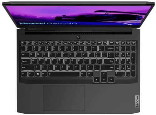 Ноутбук Lenovo IP Gaming 3 15IHU6 Core i5 11300H 8Gb SSD512Gb NVIDIA GeForce RTX 3050 Ti 4Gb 15.6" IPS FHD (1920x1080) Free DOS black WiFi BT Cam 82K10013RK 82K10013RK