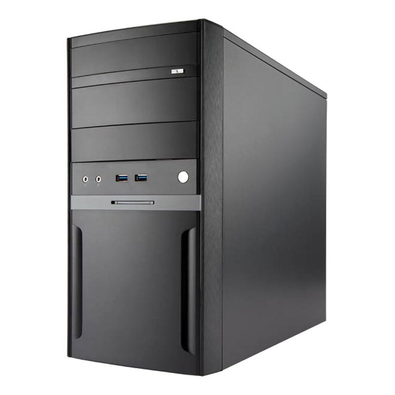Корпус INWIN Mini Tower  EFS059 Black 500W RB-S500HQ70 H U3*2 A(HD) + Screwless mATX 6120654 6120654