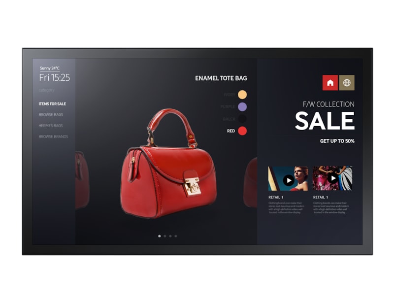 Профессиональная панель Samsung PM32F-BC 32" LH32PMFXTBC/CI LH32PMFXTBC/CI