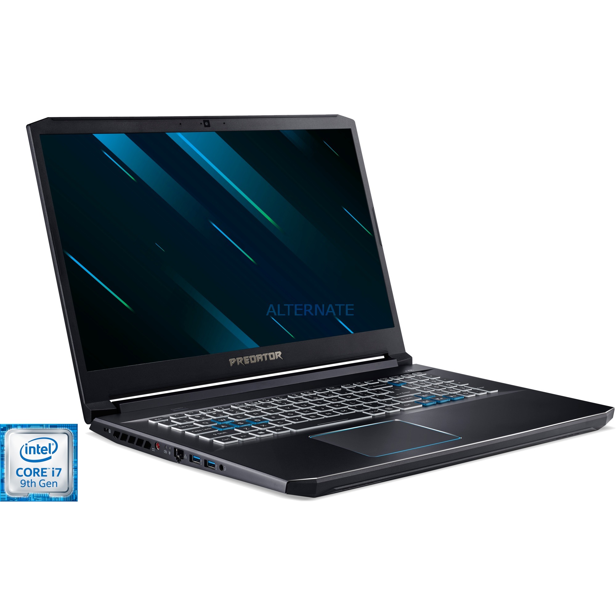 Ноутбук Acer Helios 300 PH315-52-569B Core i5 9300H/16Gb/SSD512Gb/nVidia GeForce RTX 2060 6Gb/15.6"/FHD (1920x1080)/Windows 10/black/WiFi/BT/Cam NH.Q54ER.01C NH.Q54ER.01C