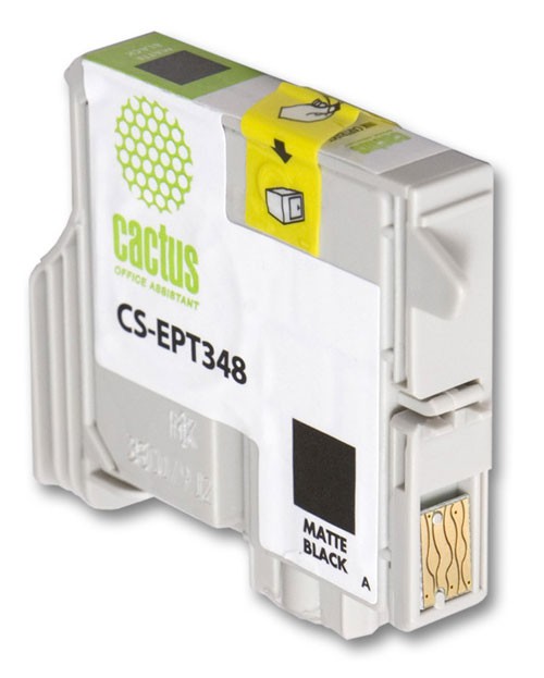 Картридж Cactus струйный CS-EPT348 черный матовый для Epson Stylus Photo 2100 (14.6мл) CS-EPT348 CS-EPT348