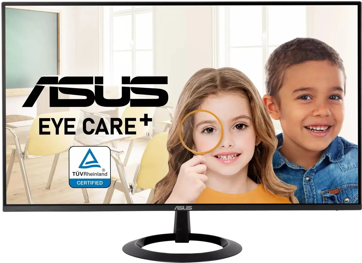 Монитор ASUS VZ24EHF 23.8" черный IPS LED 1ms 16:9 HDMI матовая 250cd 178гр/178гр 1920x1080 100Hz FHD 2.85кг 90LM07C0-B01470 90LM07C0-B01470