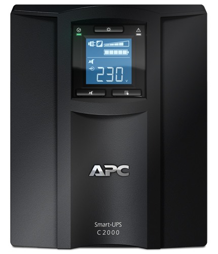 Источник бесперебойного питания APC Smart-UPS SC, Line-Interactive, 2000VA/1200W, Tower, IEC, LCD, USB SMC2000I SMC2000I #1