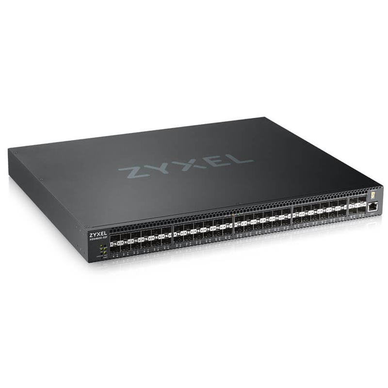 Коммутатор ZYXEL XGS4600-52F, L3, 48xSFP, 4xSFP+, 2 источника питания AC XGS4600-52F-ZZ0101F XGS4600-52F-ZZ0101F